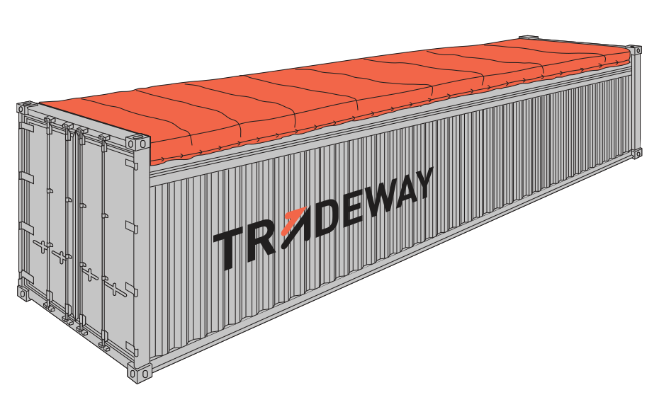 40 ft Open Top Shipping Container